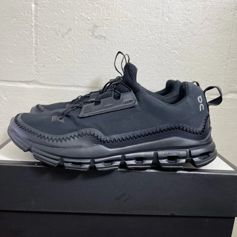 On Cloudaway All Black Swiss Engineering Running Shoes Sneakers Men's‎ 11 US